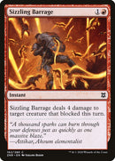 Sizzling Barrage [Zendikar Rising] Foil