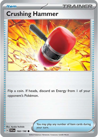 Crushing Hammer (168/198) [Scarlet & Violet: Base Set] Reverse Holofoil
