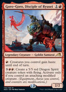 Goro-Goro, Disciple of Ryusei (Promo Pack) [Kamigawa: Neon Dynasty Promos] Foil