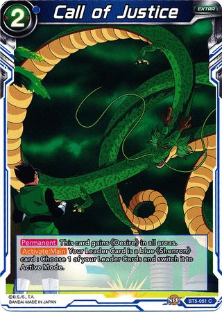 Call of Justice (BT5-051) [Miraculous Revival] Parallel Foil