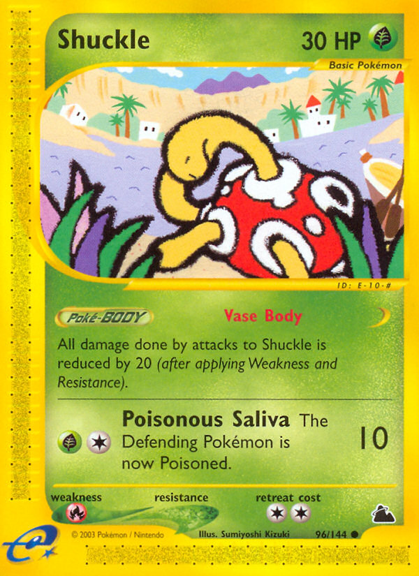 Shuckle (96/144) [Skyridge] Reverse Holofoil