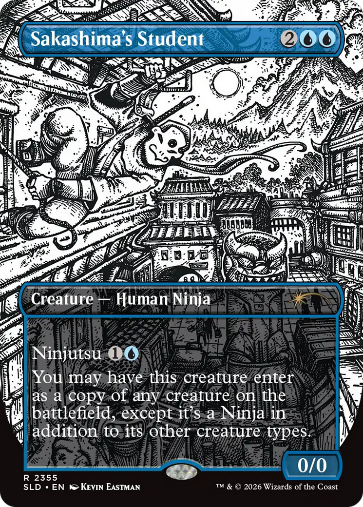 Sakashima's Student (2355) [Secret Lair Drop Series] Foil