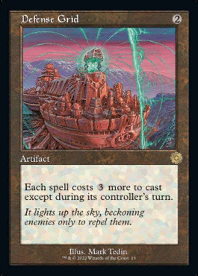 Defense Grid (Retro) [The Brothers' War Retro Artifacts] Foil