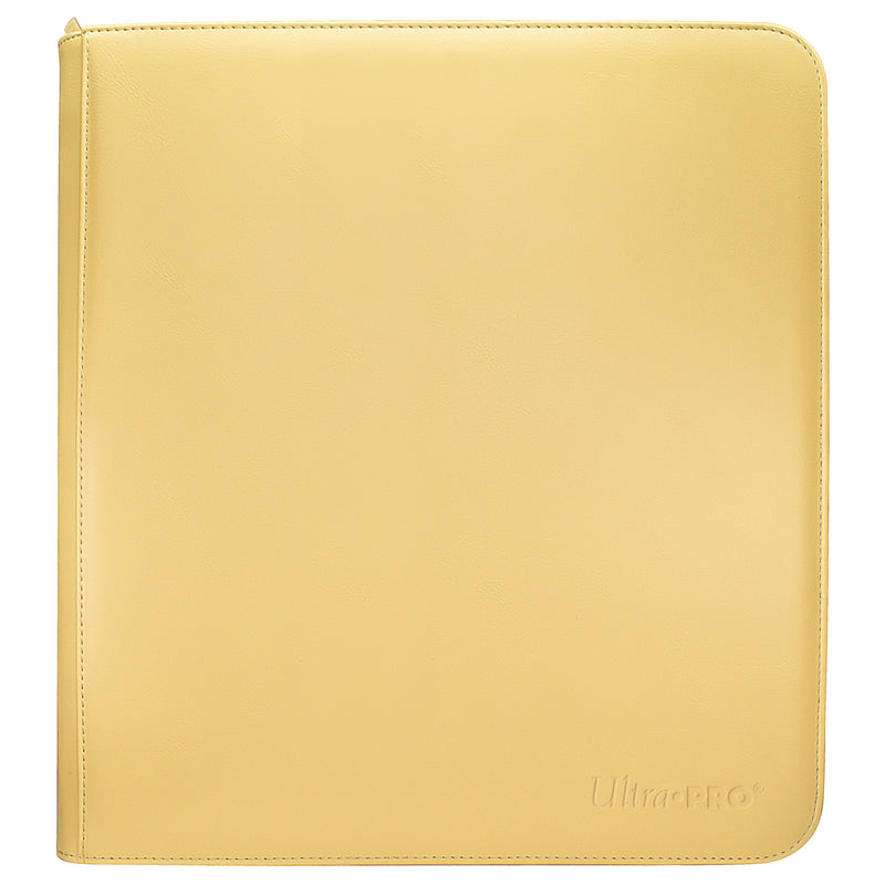 Ultra PRO: 12-Pocket Zippered PRO-Binder - Vivid (Yellow)