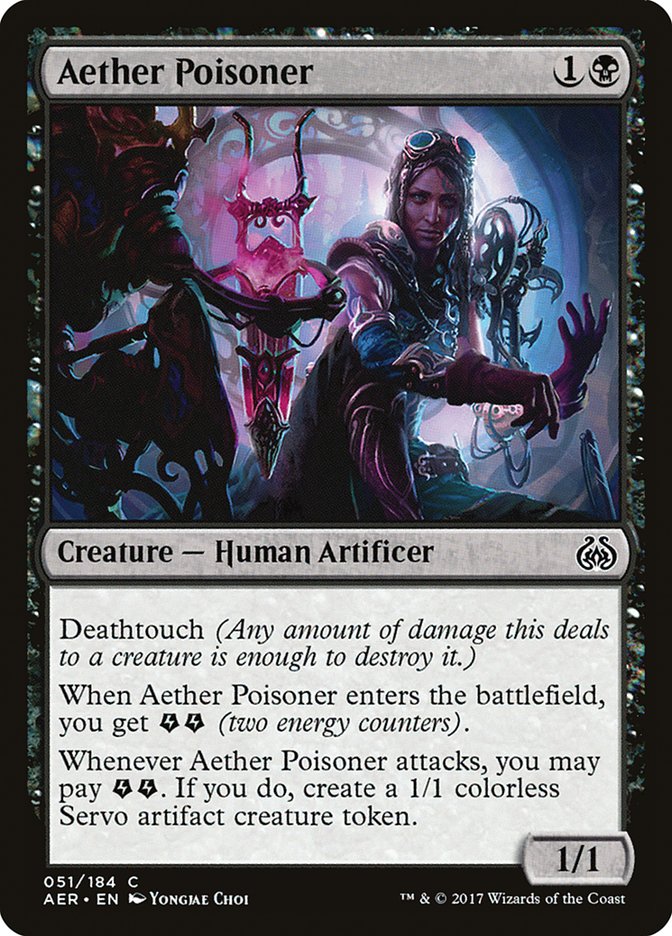 Aether Poisoner [Aether Revolt] Foil