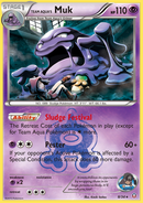 Team Aqua's Muk (8/34) [XY: Double Crisis] Reverse Holofoil