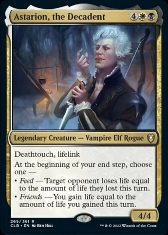 Astarion, the Decadent [Commander Legends: Battle for Baldur's Gate] Foil