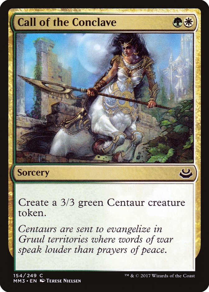 Call of the Conclave [Modern Masters 2017] Foil