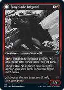 Fangblade Brigand // Fangblade Eviscerator [Innistrad: Double Feature] Foil