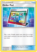 Order Pad (131/156) [Sun & Moon: Ultra Prism] Reverse Holofoil
