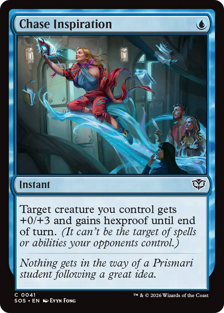 Chase Inspiration [Secrets of Strixhaven] Foil