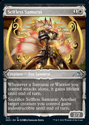 Selfless Samurai (Showcase Samurai) [Kamigawa: Neon Dynasty] Foil