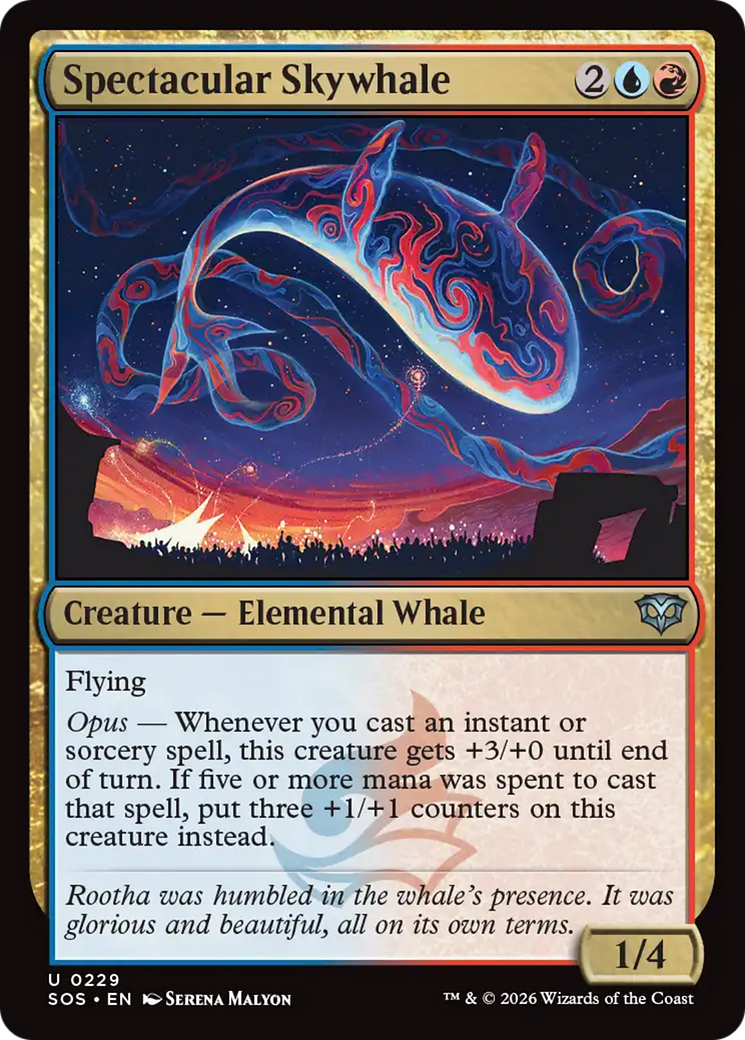 Spectacular Skywhale [Secrets of Strixhaven] Foil