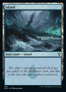 Island (458) [Commander Legends: Battle for Baldur's Gate] Foil