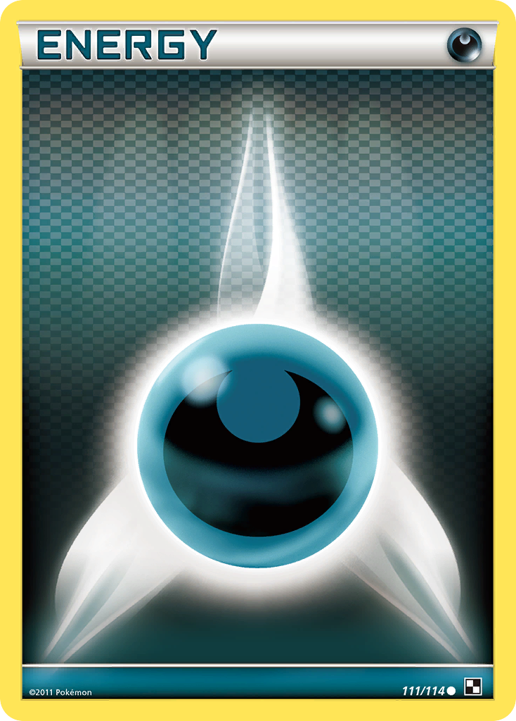 Darkness Energy (111/114) [Black & White: Base Set] Reverse Holofoil