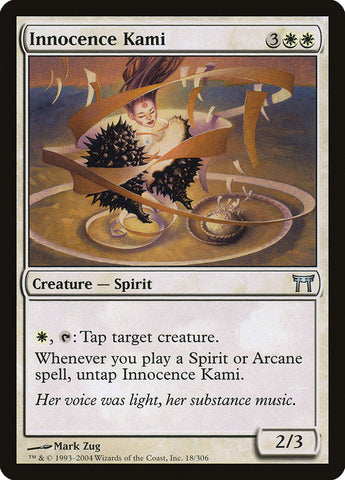 Innocence Kami [Champions of Kamigawa] Foil