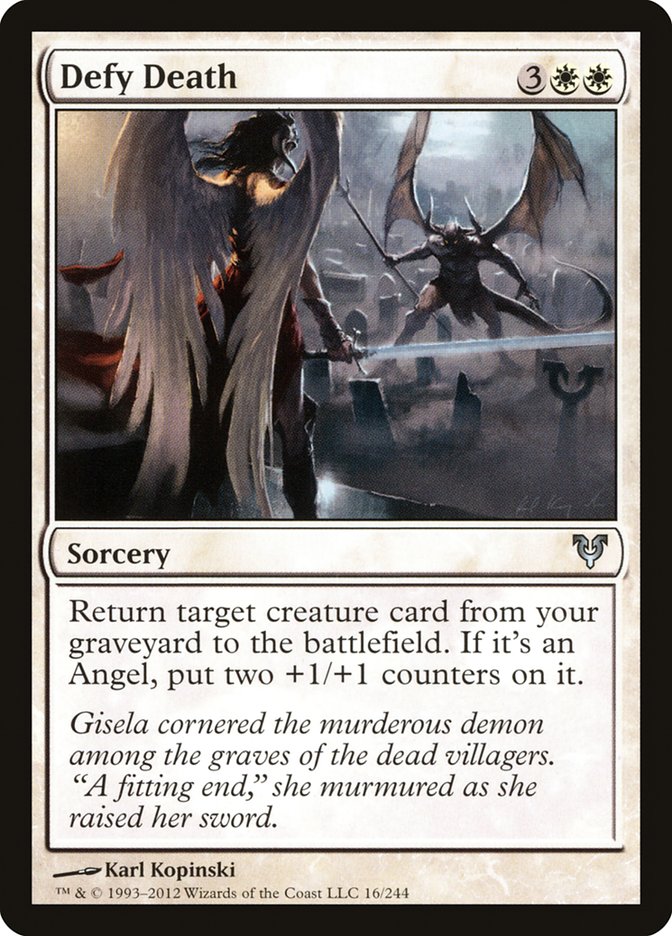 Defy Death [Avacyn Restored] Foil