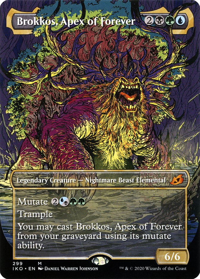 Brokkos, Apex of Forever (Showcase) [Ikoria: Lair of Behemoths] Foil