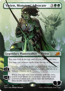 Vivien, Monsters' Advocate (Borderless) [Ikoria: Lair of Behemoths] Foil
