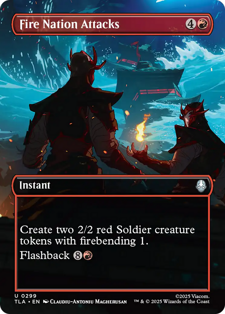 Fire Nation Attacks (Borderless) [Avatar: The Last Airbender] Foil
