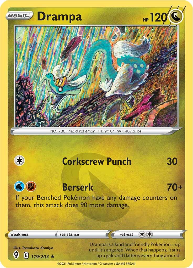 Drampa (119/203) [Sword & Shield: Evolving Skies] Reverse Holofoil
