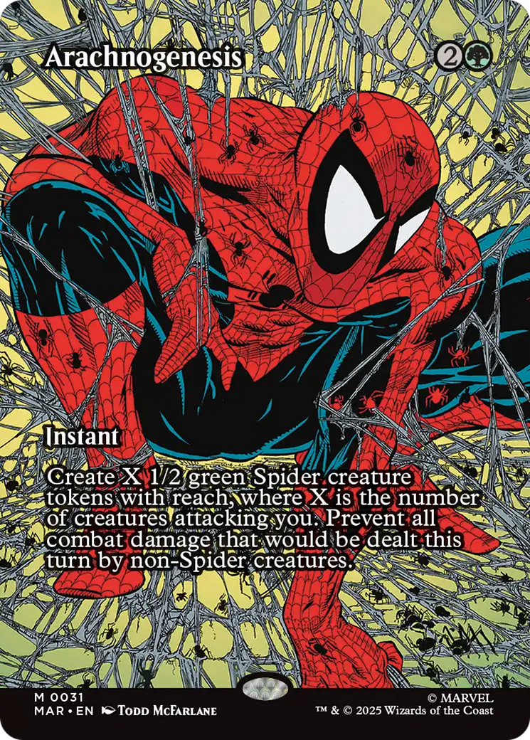 Arachnogenesis (Borderless) [Marvel's Spider-Man: Eternal-Legal] Foil