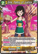 Gine, Family of Justice (BT3-087) [Cross Worlds] Parallel Foil