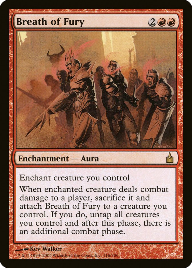 Breath of Fury [Ravnica: City of Guilds] Foil