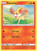 Fennekin (15/131) [Sun & Moon: Forbidden Light] Reverse Holofoil