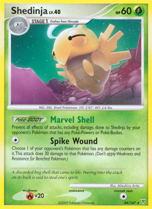 Shedinja (44/147) [Platinum: Supreme Victors] Reverse Holofoil