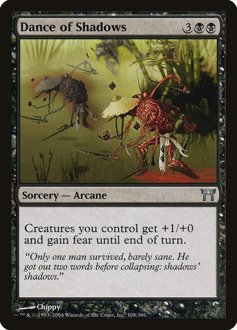 Dance of Shadows [Champions of Kamigawa] Foil