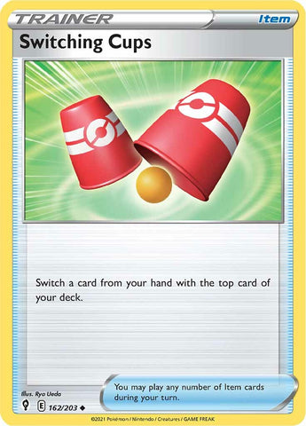 Switching Cups (162/203) [Sword & Shield: Evolving Skies] Reverse Holofoil