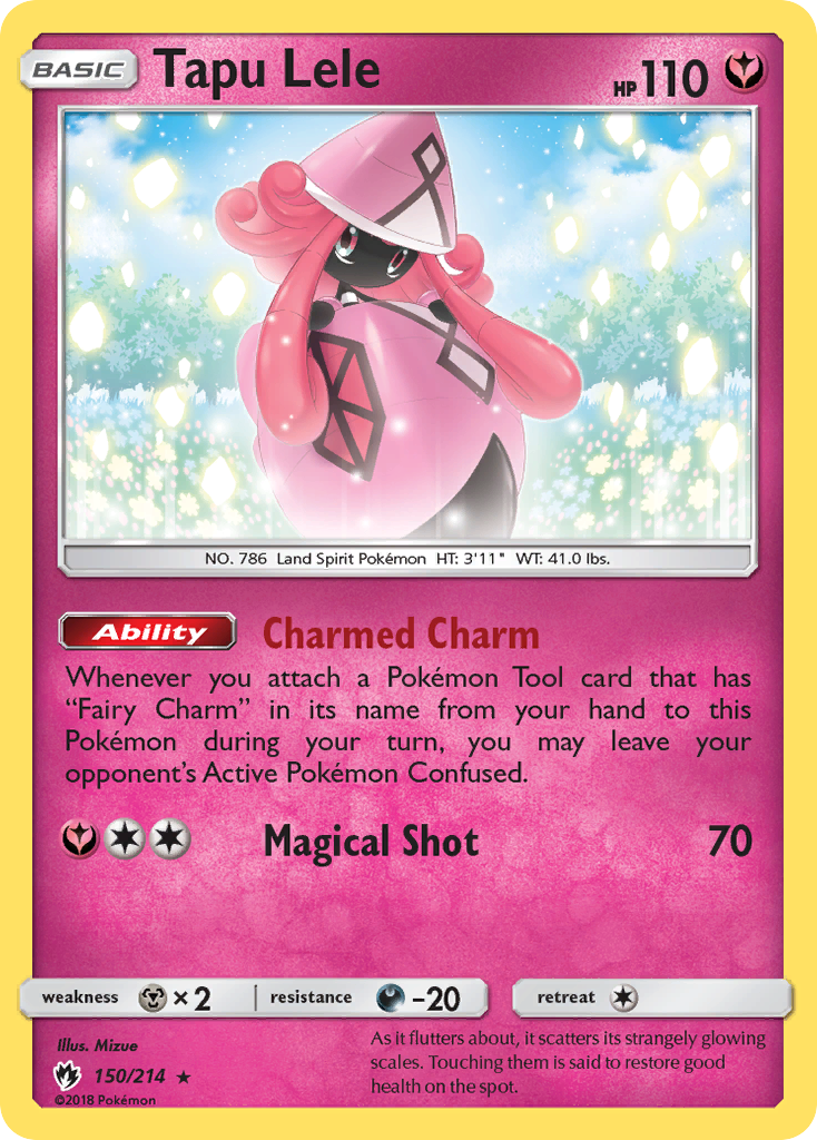 Tapu Lele (150/214) [Sun & Moon: Lost Thunder] Reverse Holofoil