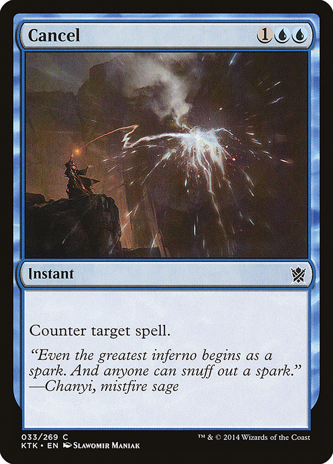 Cancel [Khans of Tarkir] Foil