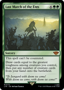 Last March of the Ents [The Lord of the Rings: Tales of Middle-Earth] Foil