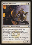 Auriok Survivors [New Phyrexia] Foil
