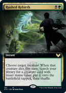 Rushed Rebirth (Extended Art) [Strixhaven: School of Mages] Foil
