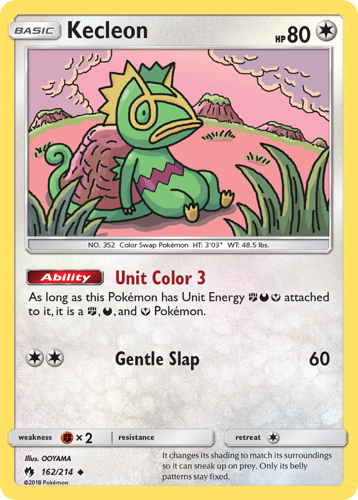 Kecleon (162/214) [Sun & Moon: Lost Thunder] Reverse Holofoil