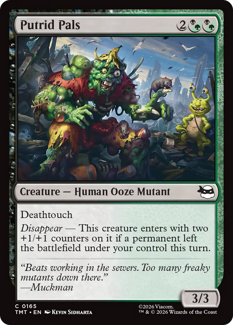 Putrid Pals [Teenage Mutant Ninja Turtles] Foil
