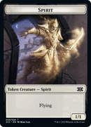 Cat Dragon // Spirit (008) Double-Sided Token [Double Masters 2022 Tokens] Foil