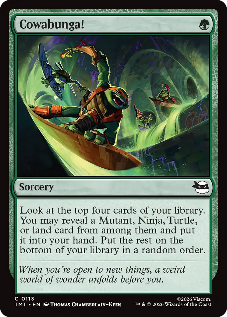 Cowabunga! [Teenage Mutant Ninja Turtles] Foil