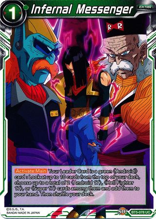 Infernal Messenger (BT5-078) [Miraculous Revival] Parallel Foil