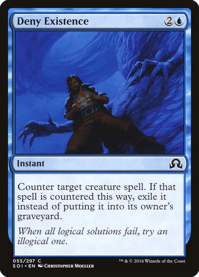 Deny Existence [Shadows over Innistrad] Foil