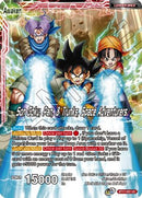 Son Goku // Son Goku, Pan, and Trunks, Space Adventurers (BT17-001) [Ultimate Squad] Parallel Foil