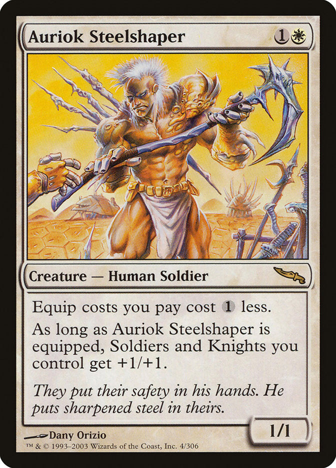 Auriok Steelshaper [Mirrodin] Foil