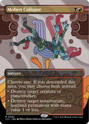 Molten Collapse (Borderless) [The Lost Caverns of Ixalan] Foil