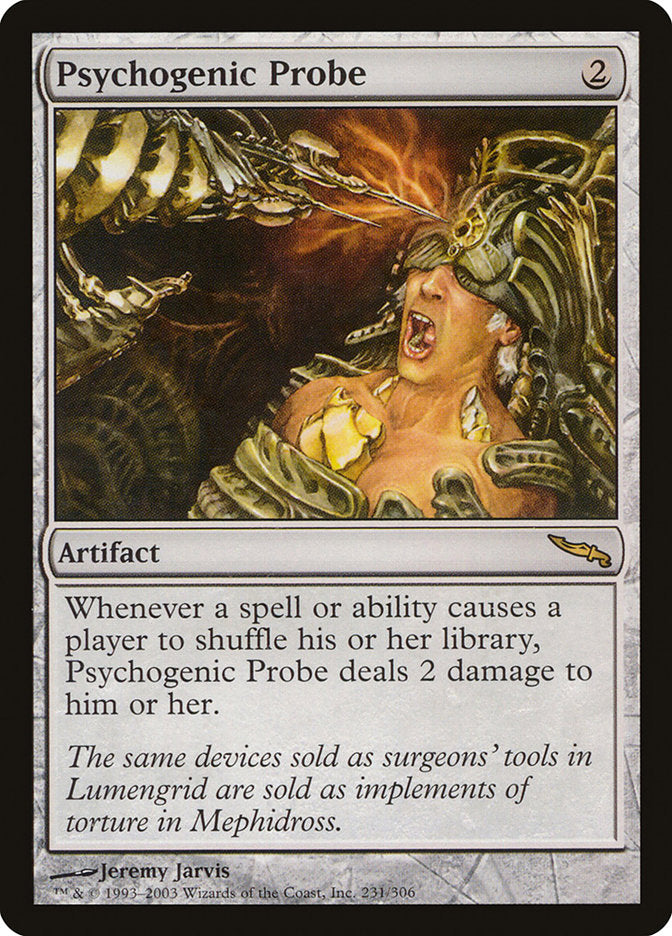 Psychogenic Probe [Mirrodin] Foil