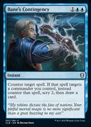 Bane's Contingency [Commander Legends: Battle for Baldur's Gate] Foil