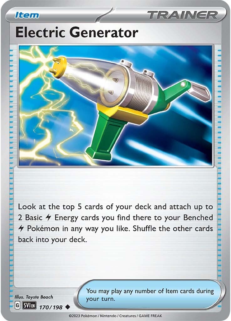 Electric Generator (170/198) [Scarlet & Violet: Base Set] Reverse Holofoil