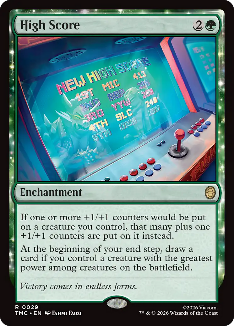 High Score [Teenage Mutant Ninja Turtles Commander] Foil